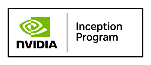 NVIDIA Inception program badge.