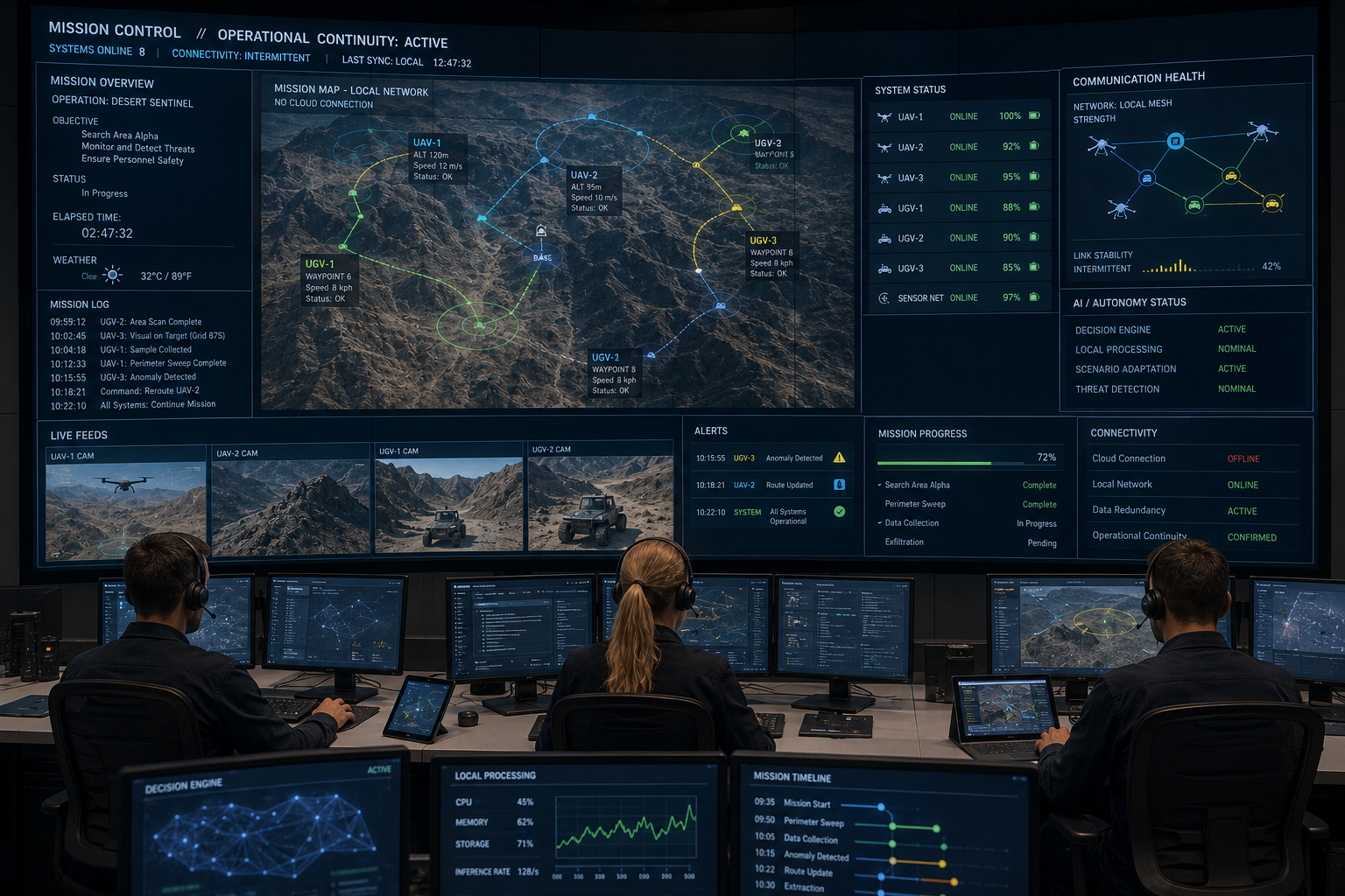 Operating at Zero: Autonomy That Doesn’t Freeze When Connectivity Drops
