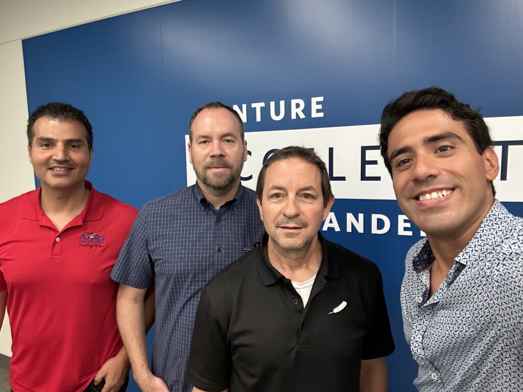 AstraQua team members at the Venture Accelerator at UCLA Anderson.